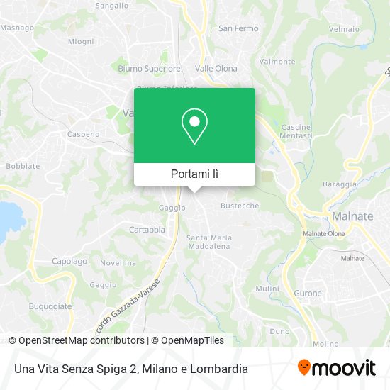 Mappa Una Vita Senza Spiga 2