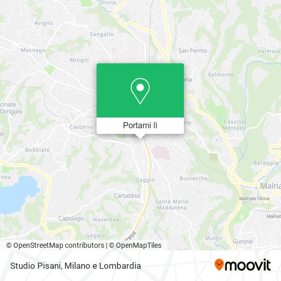 Mappa Studio Pisani