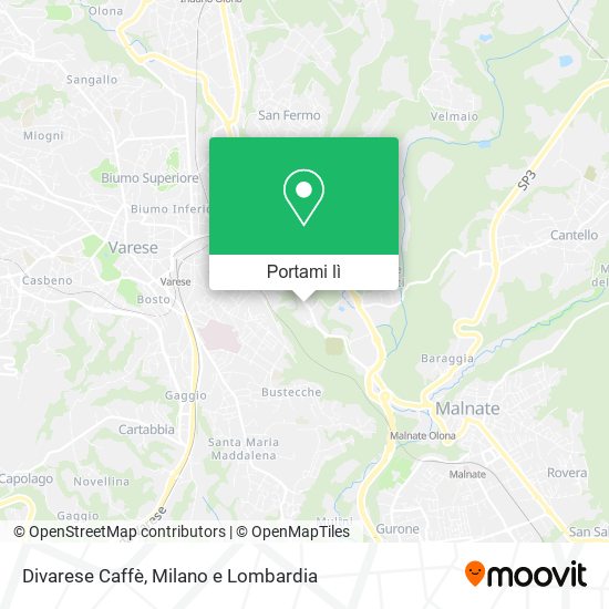 Mappa Divarese Caffè