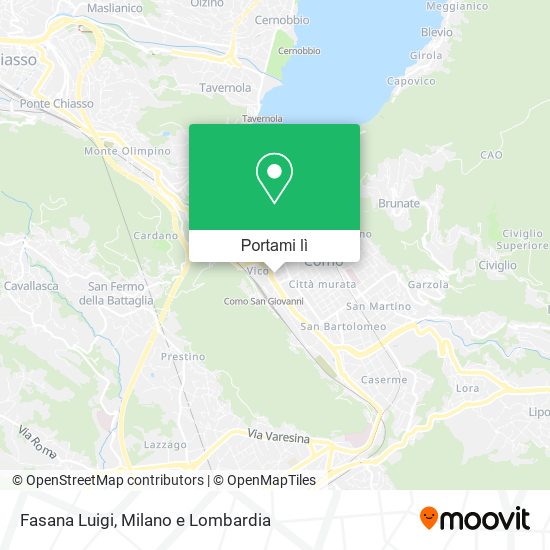 Mappa Fasana Luigi