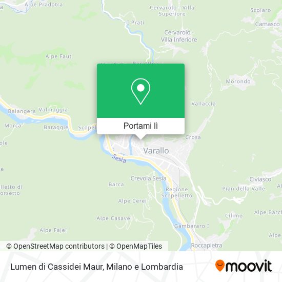 Mappa Lumen di Cassidei Maur
