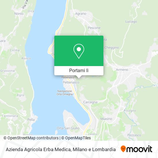 Mappa Azienda Agricola Erba Medica