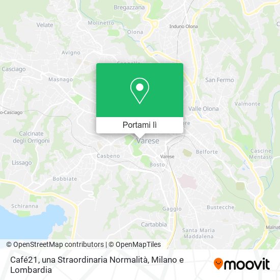 Mappa Café21, una Straordinaria Normalità