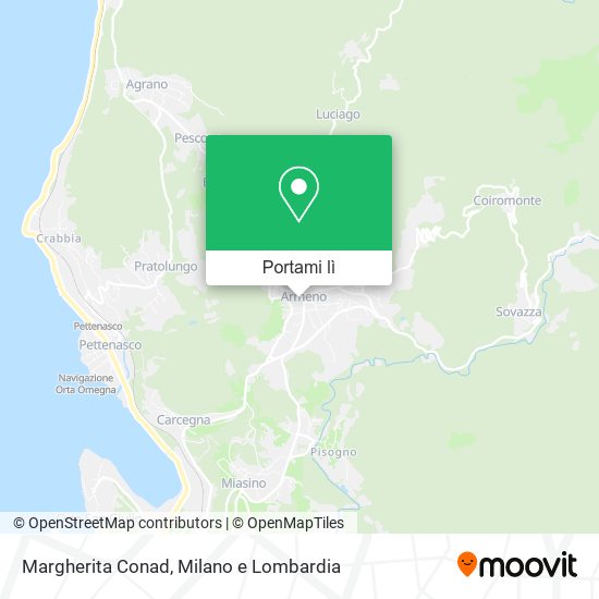 Mappa Margherita Conad