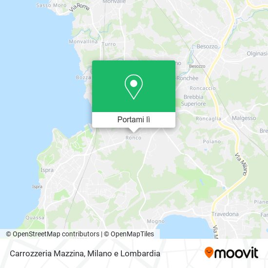 Mappa Carrozzeria Mazzina
