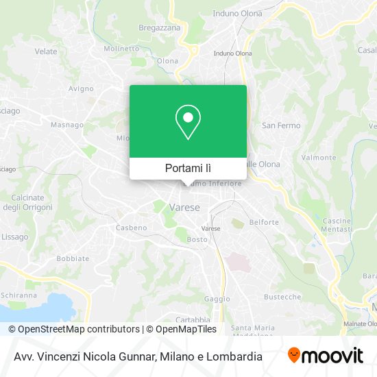 Mappa Avv. Vincenzi Nicola Gunnar