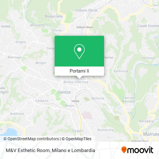 Mappa M&V Esthetic Room