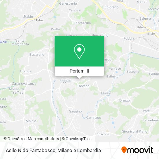 Mappa Asilo Nido Fantabosco