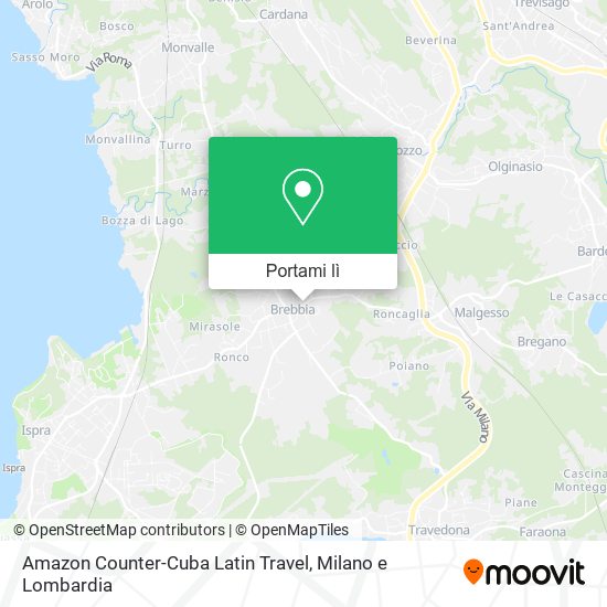 Mappa Amazon Counter-Cuba Latin Travel