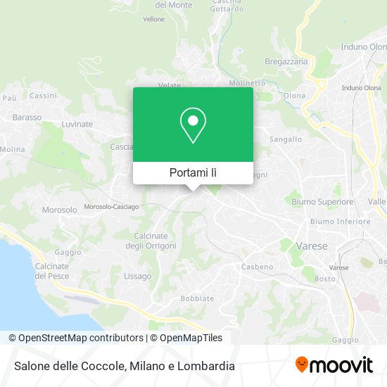 Mappa Salone delle Coccole