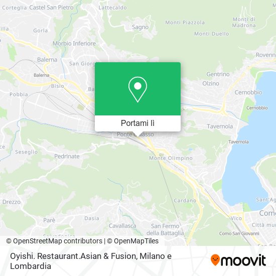 Mappa Oyishi. Restaurant.Asian & Fusion