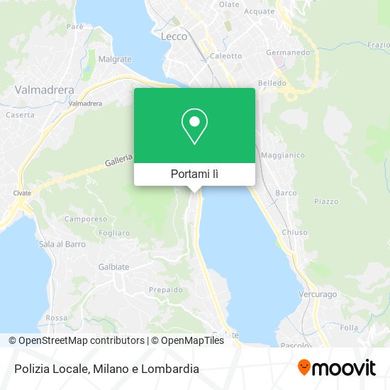 Mappa Polizia Locale
