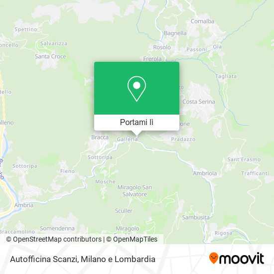 Mappa Autofficina Scanzi