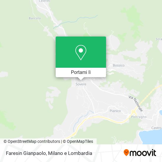 Mappa Faresin Gianpaolo