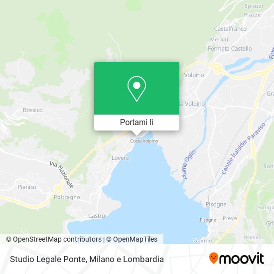 Mappa Studio Legale Ponte