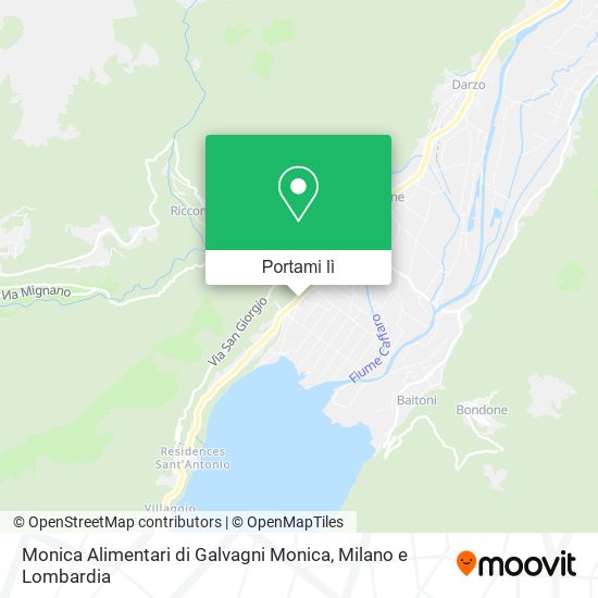Mappa Monica Alimentari di Galvagni Monica
