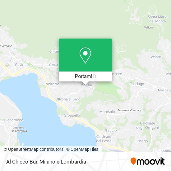 Mappa Al Chicco Bar