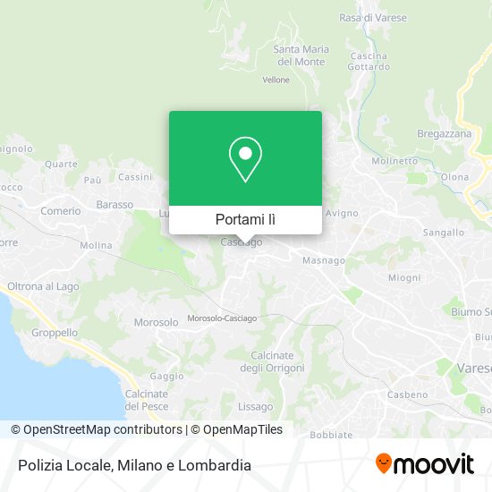 Mappa Polizia Locale