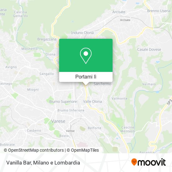 Mappa Vanilla Bar