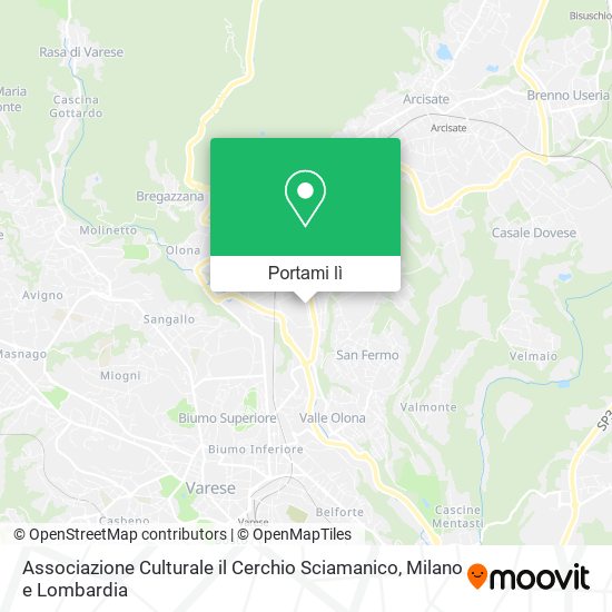 Mappa Associazione Culturale il Cerchio Sciamanico