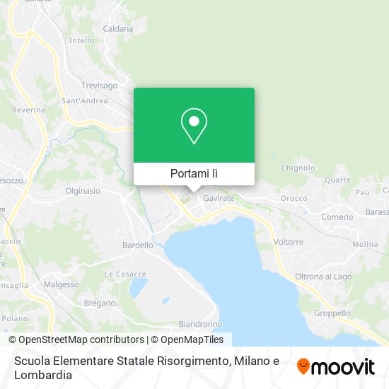 Mappa Scuola Elementare Statale Risorgimento