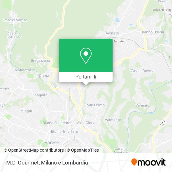Mappa M.D. Gourmet