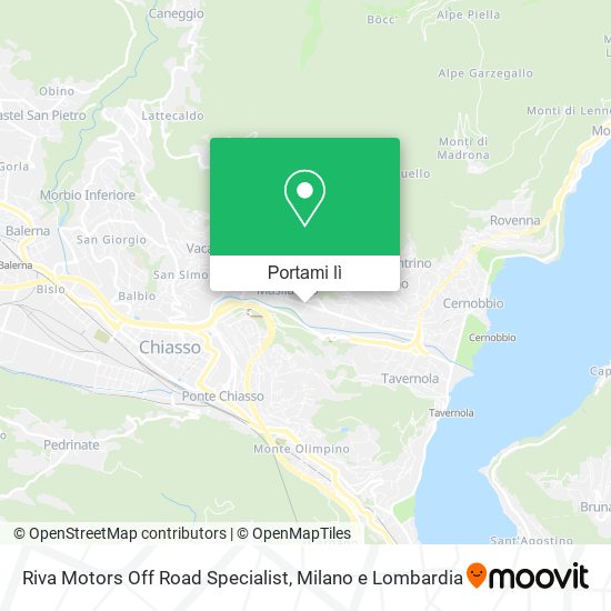 Mappa Riva Motors Off Road Specialist