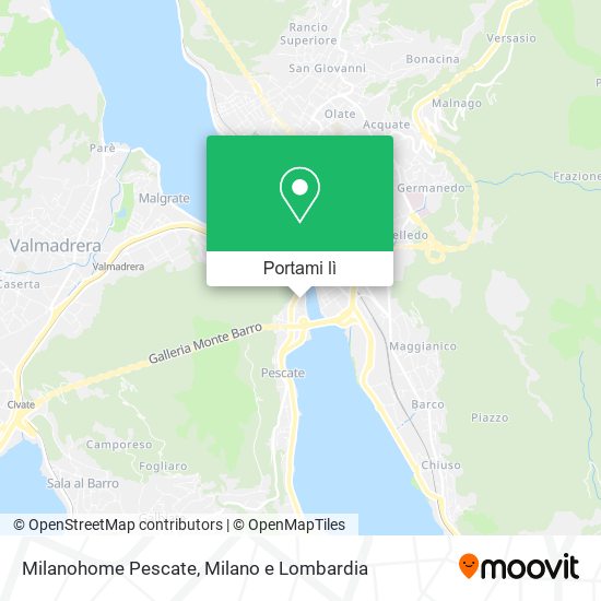 Mappa Milanohome Pescate