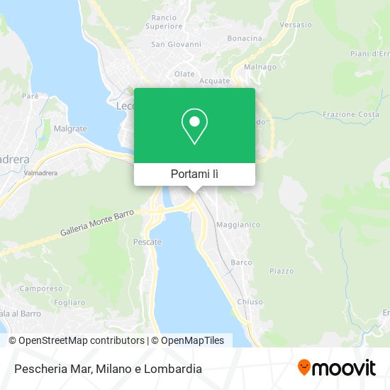 Mappa Pescheria Mar