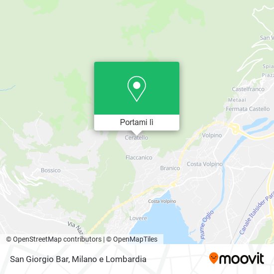 Mappa San Giorgio Bar