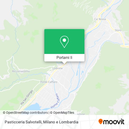 Mappa Pasticceria Salvotelli
