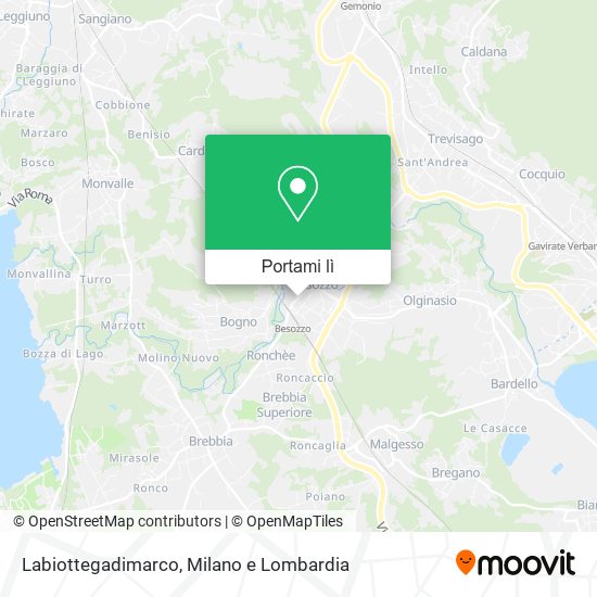 Mappa Labiottegadimarco