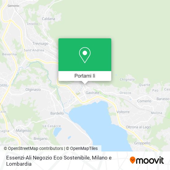 Mappa Essenzi-Ali Negozio Eco Sostenibile