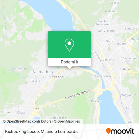 Mappa Kickboxing Lecco