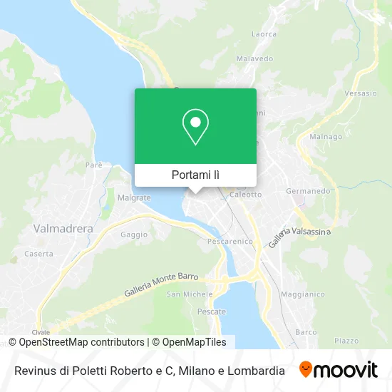 Mappa Revinus di Poletti Roberto e C