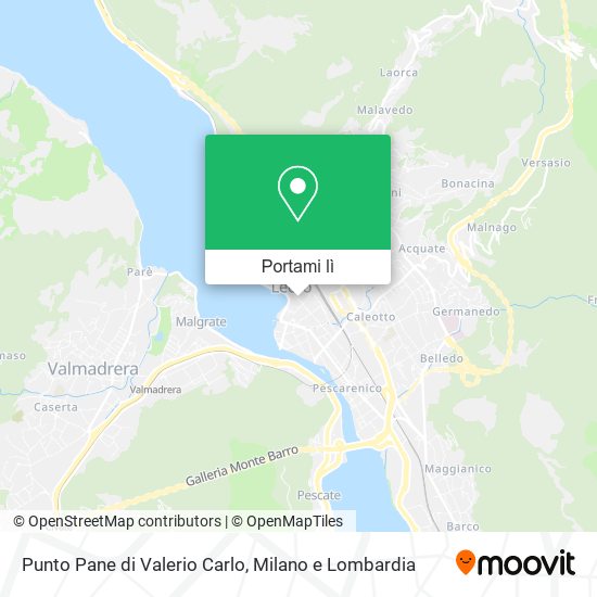Mappa Punto Pane di Valerio Carlo