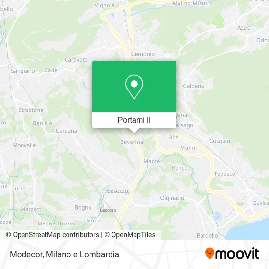 Mappa Modecor