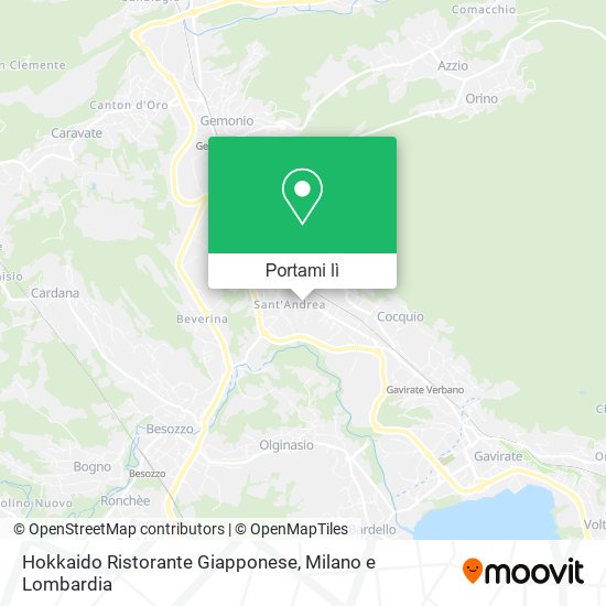 Mappa Hokkaido Ristorante Giapponese