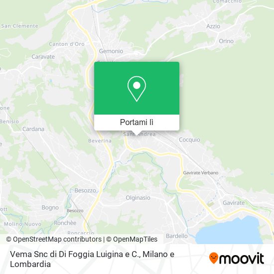 Mappa Vema Snc di Di Foggia Luigina e C.