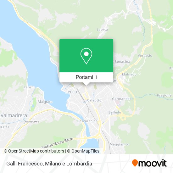 Mappa Galli Francesco