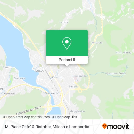 Mappa Mi Piace Cafe' & Ristobar
