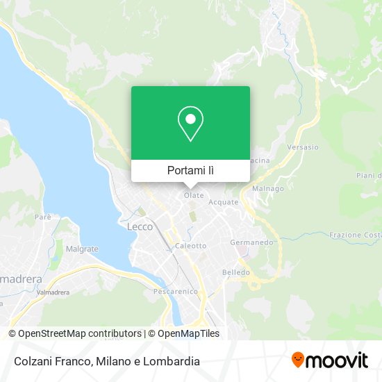 Mappa Colzani Franco
