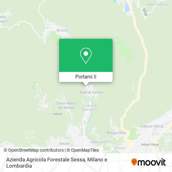 Mappa Azienda Agricola Forestale Sessa