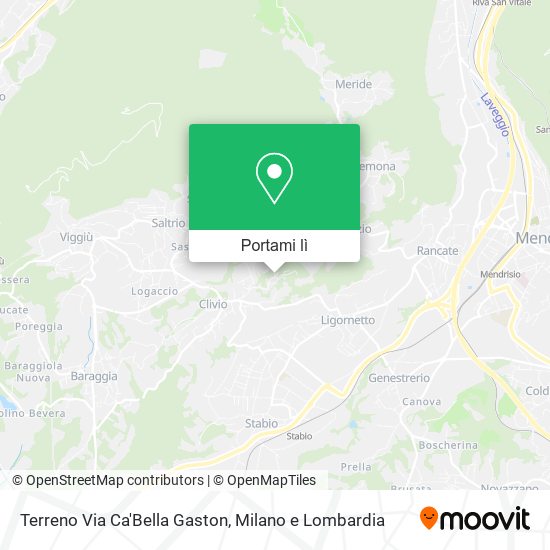 Mappa Terreno Via Ca'Bella Gaston