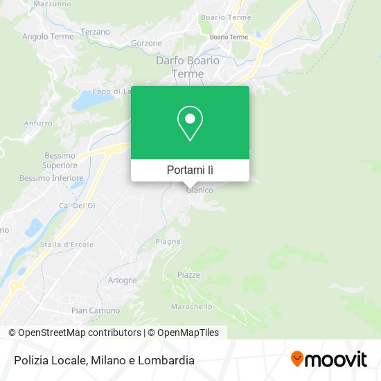 Mappa Polizia Locale