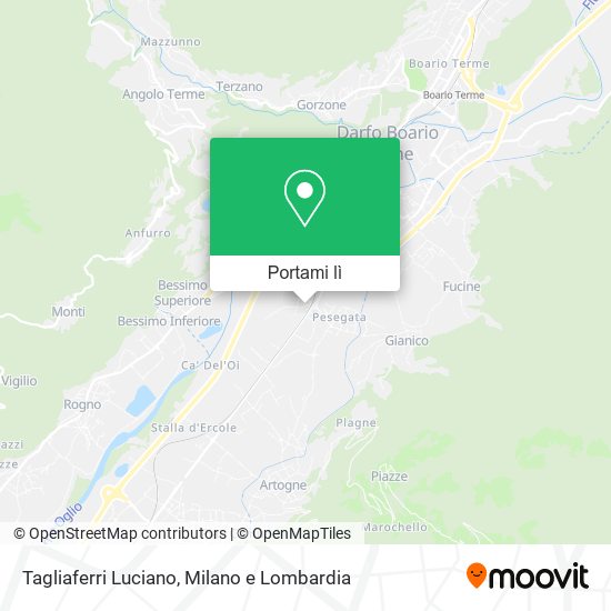 Mappa Tagliaferri Luciano