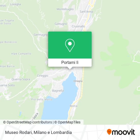 Mappa Museo Rodari