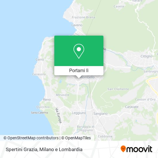 Mappa Spertini Grazia