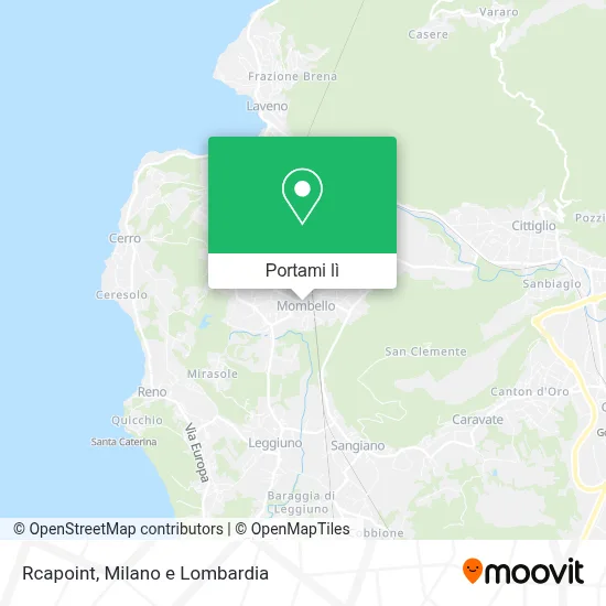 Mappa Rcapoint