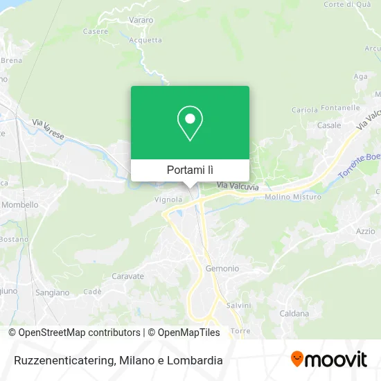 Mappa Ruzzenenticatering